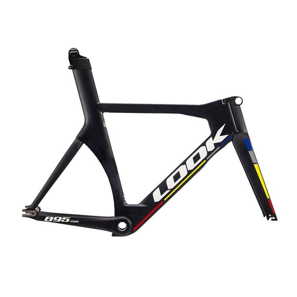 LOOK LOOK 895 Vitesse Proteam Black Glossy Track Frameset + Track Carbon Stem