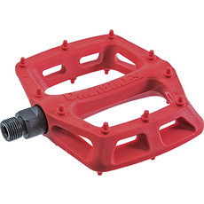 V6 POLY FLAT PEDAL - Red