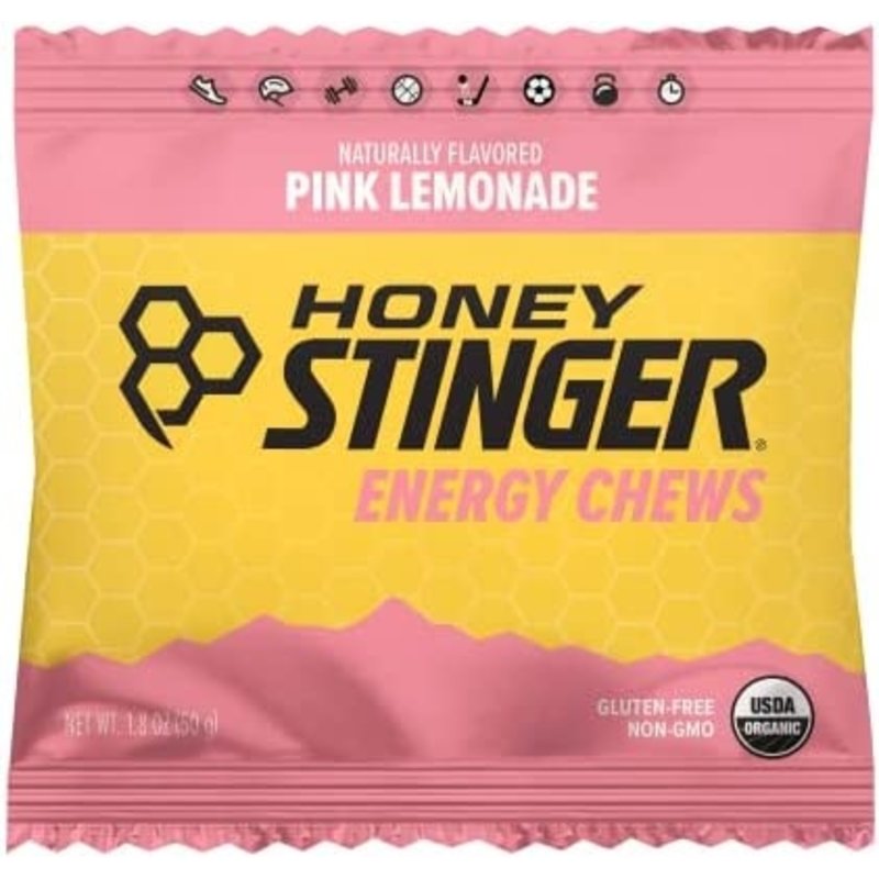 Honey Stinger, Organic Energy Chews,, Lemonade single 50g