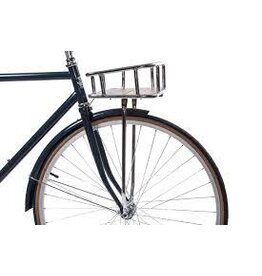 State Bicycle Co. Pannier avant City Bike State Argent