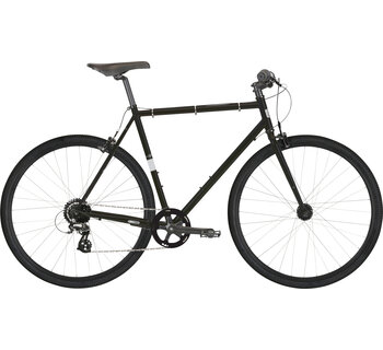 Del Sol, Projekt 8, 8-speed, Matte Black, Hybrid Bike