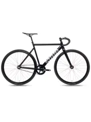 6061 Black Label v3, Track Bike, Drop Bars, Black / Mirror
