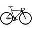 State Bicycle Co. 6061 Black Label v3, Fixed Gear Track Bike, Drop Bars, Black / Mirror