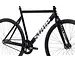 6061 Black Label v3, Vélo de Piste à pignon fixe, Guidon de route, Noir / MIroir