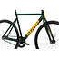 State Bicycle Co. State Bicycle, 6061 Black Label v3, Fixed Gear Track Bike, Drop Bars, Green / Gold
