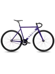 6061 Black Label v3, Track Bike, Drop Bars, Purple / White