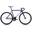 State Bicycle Co. 6061 Black Label v3, Fixed Gear Track Bike, Drop Bars, Purple / White