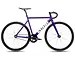 6061 Black Label v3, Vélo de piste à pignon fixe, Guidon de route, Mauve / Blanc