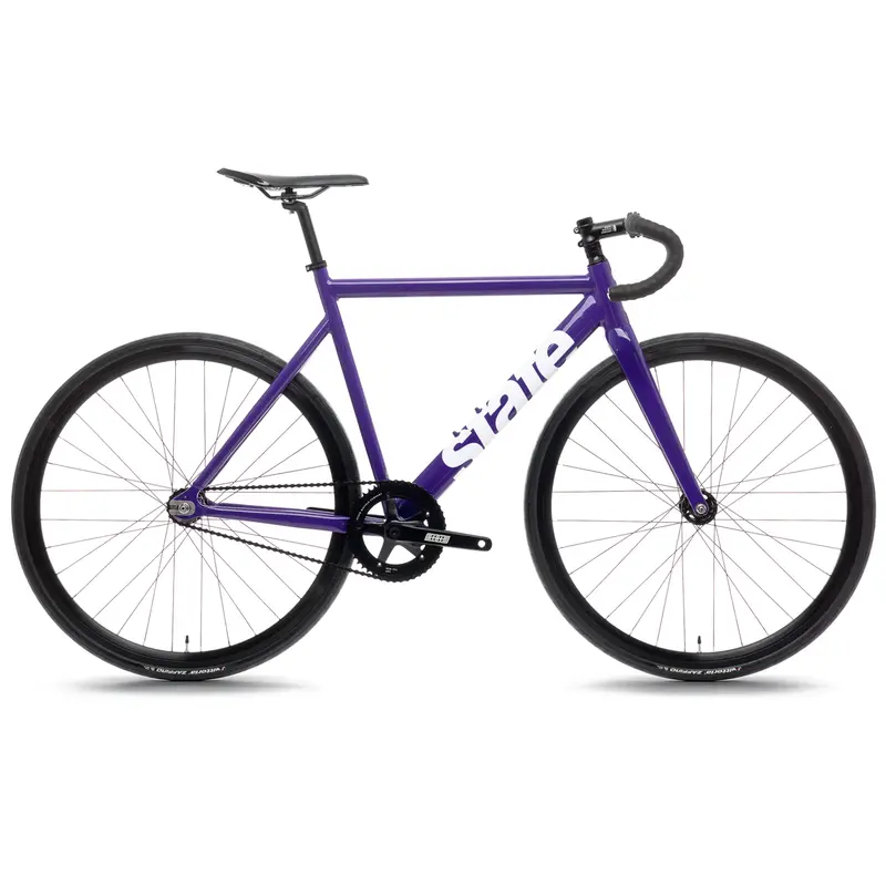 State Bicycle Co. 6061 Black Label v3 - Purple / White