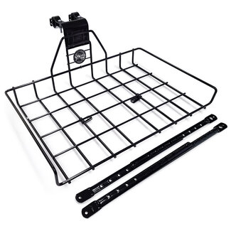 Wald, #257GB Multi-Fit Front Rack Black aka Pizza Delivery Basket 20-1/2" x 13" x 2