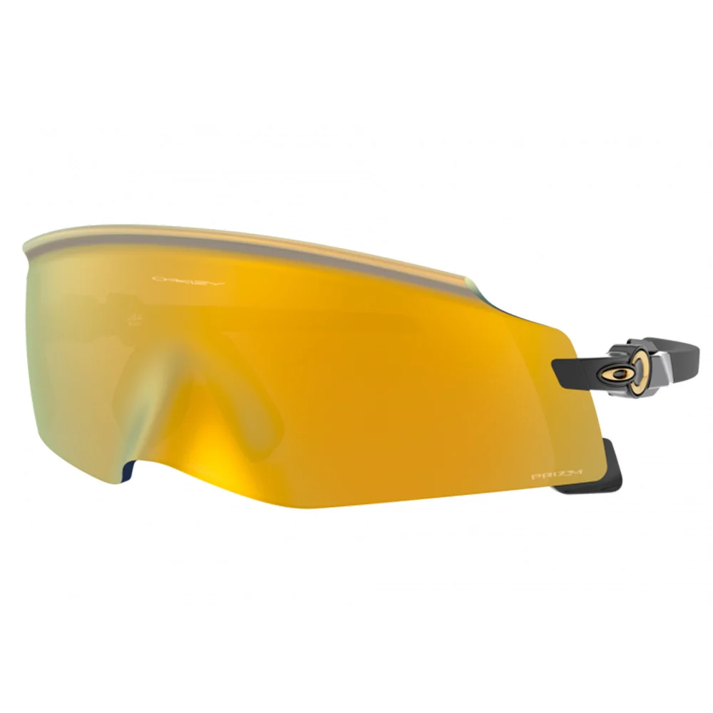 Oakley Kato Prizm 24k Lenses Polished Black Frame - No