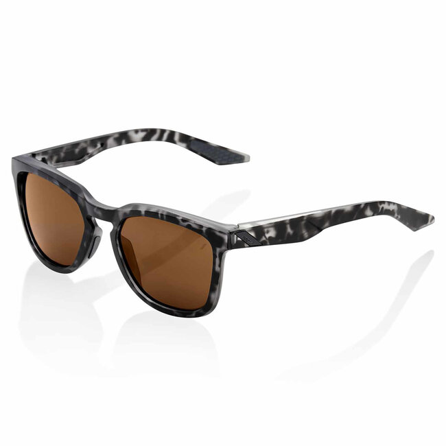 100 Percent 100% HUDSON, Matte Black Havana, Bronze Lens