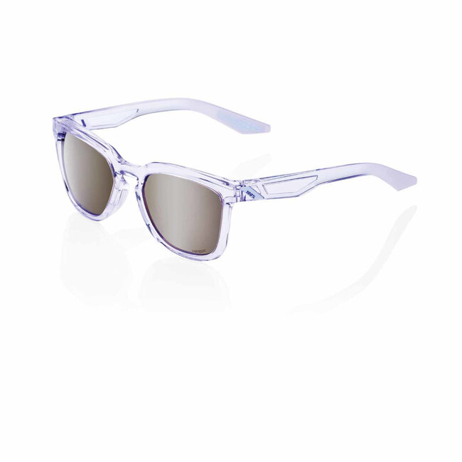 100 Percent 100% HUDSON, Polished Crystal Haze, Black Mirror Lens