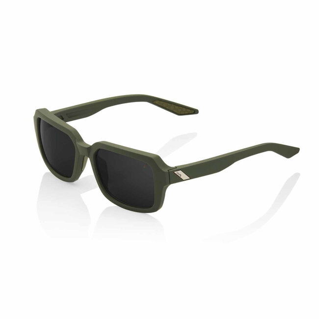 100 Percent 100% RIDELEY, Soft Tact Army Green, Black Mirror Lens