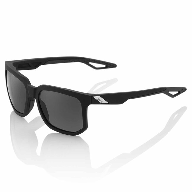 100 Percent 100% CENTRIC, Soft Tact Black, Grey PEAKPOLAR Lens