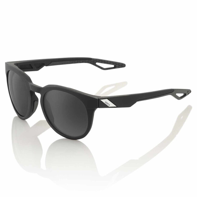 100 Percent 100% CAMPO, Soft Tact Black, Grey PEAKPOLAR Lens