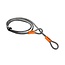 Cable, Kryptonite KryptoFlex 710 Double Loop Cable, 10mm x 213cm(7')