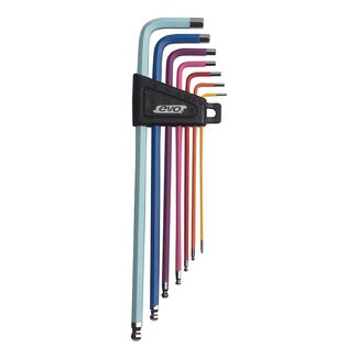 Evo EVO, HWS-2, Hex Wrench, Metric, 1.5, 2, 2.5, 3, 4, 5, 6mm, Set