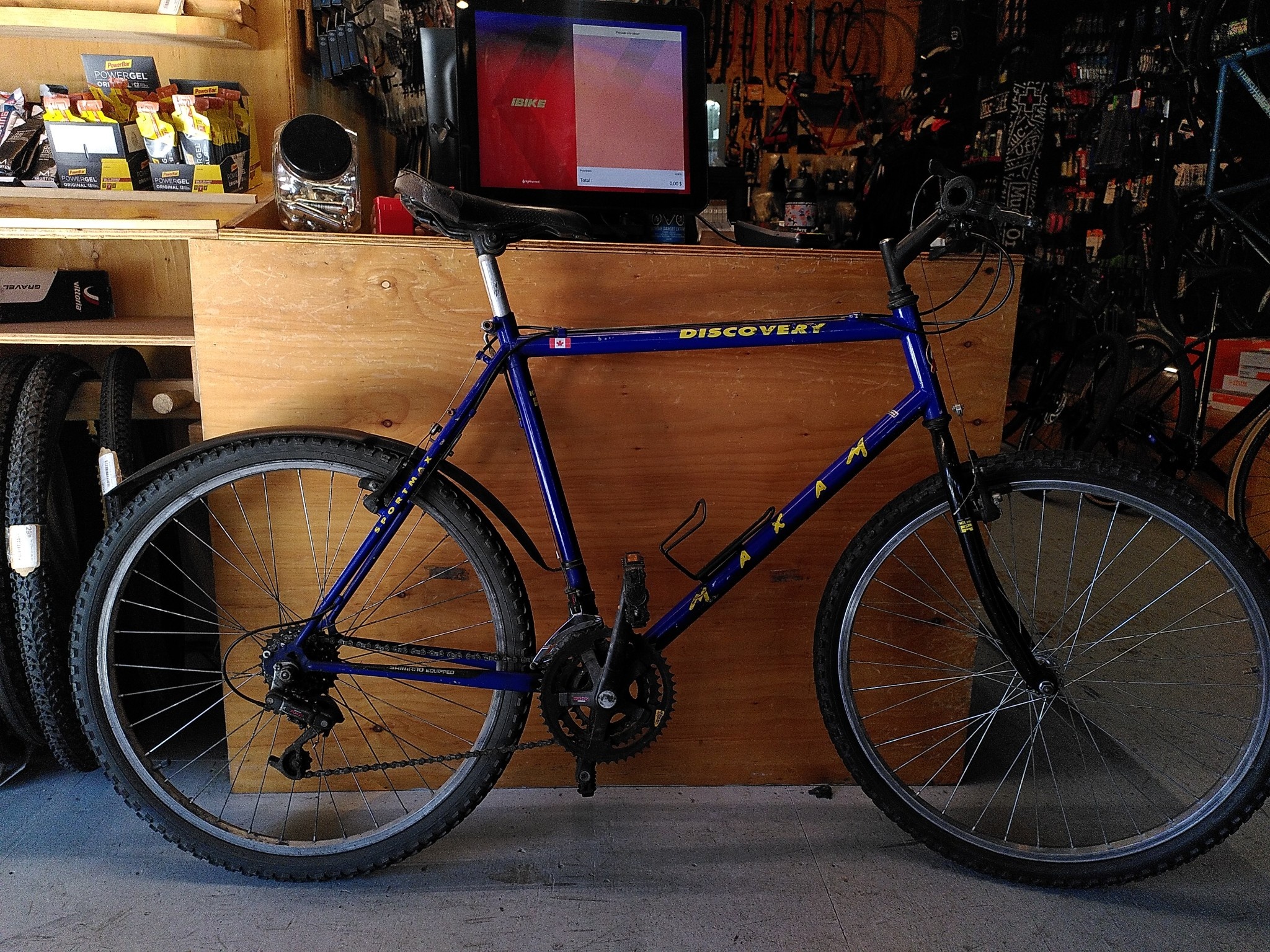 Vélo usagé, Maxam Discovery, Bleu, Medium Vélo IBIKE Montréal