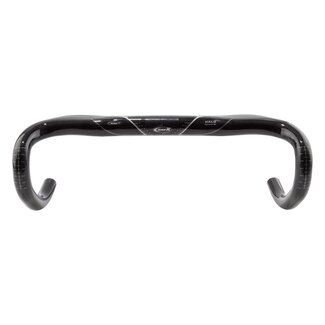 RAVX RAVX , Guidon de route en carbone, HALO, 400mm de large, 31.8mm, Noir Satiné