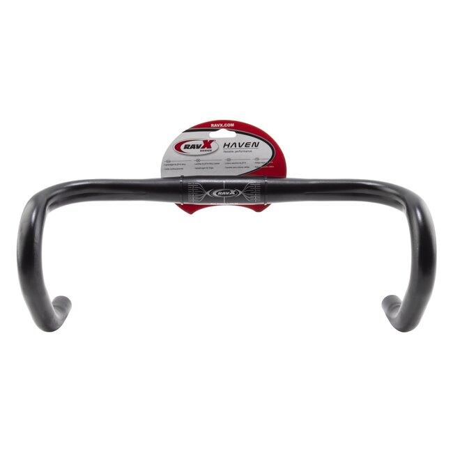 RAVX RAVX, Guidon de route, HAVEN, 380mm, 31.8mm, Noir