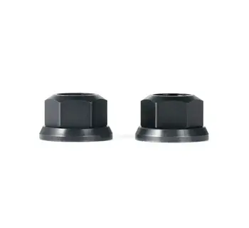 Velobike, Runwell, Elite Hub Nut pair, Black