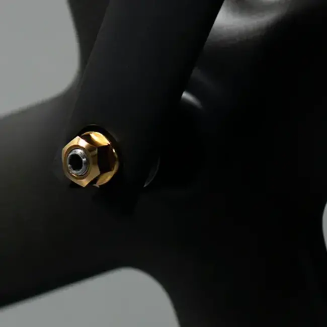 Velobike Velobike, Runwell, Elite Hub Nut pair, Gold