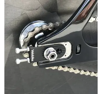 Velobike, Tensionneur de chaîne, Un seul côté