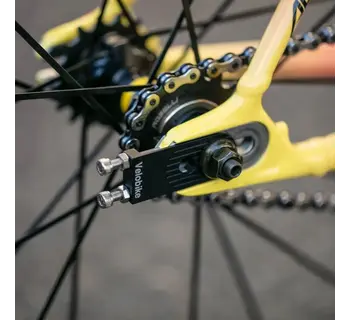 Velobike, Tensionneur de chaîne, Un seul côté