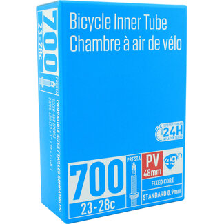 Chambre à air,  700 x 23-28mm, Presta Valve