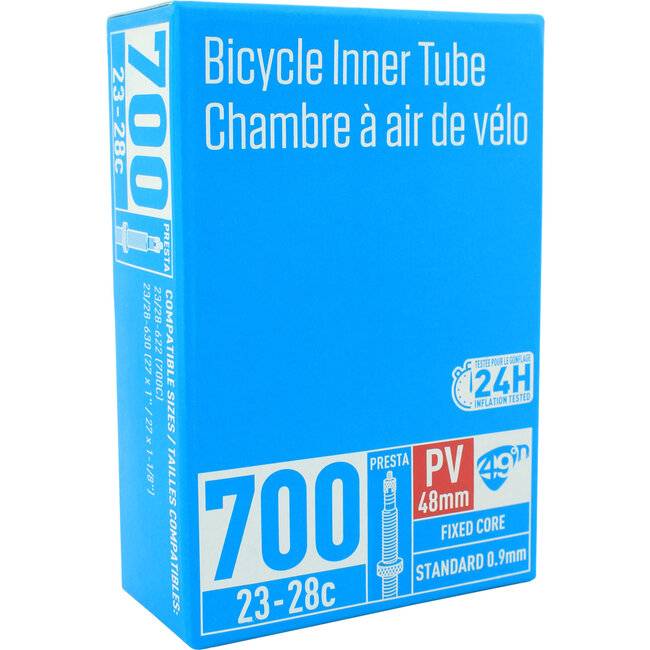 49N Standard Tube,  700 x 23-28mm, Presta Valve