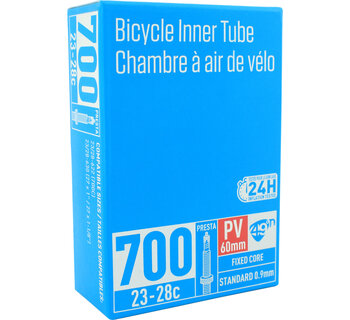 Chambre à air,  700 x 23-28mm, Presta Valve