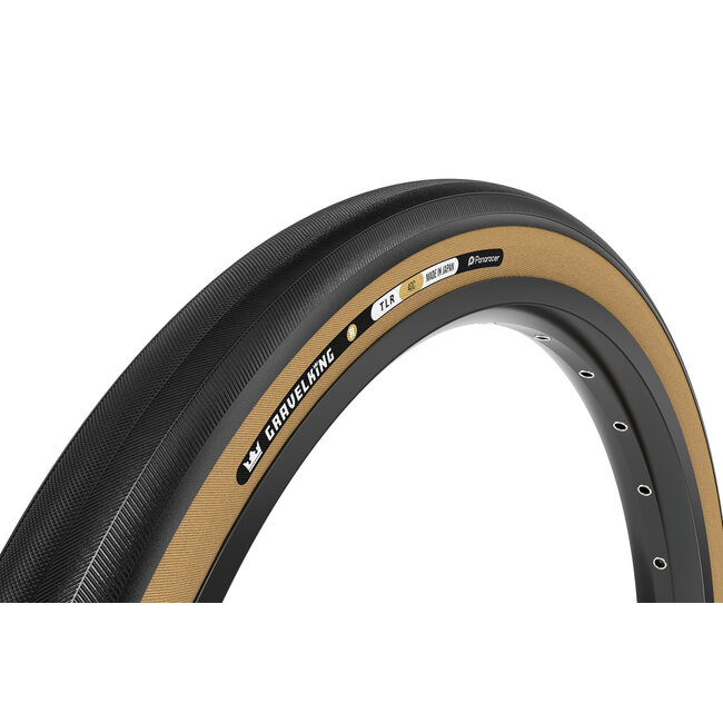 Panaracer Panaracer Gravelking, Gravel Tire, Slick R Series, Amber/Brown/Tan wall
