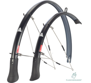 Axiom Flascheguard, paire de gardes-boue, Noir