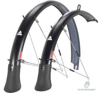 Axiom Flascheguard, paire de gardes-boue, Noir