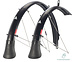Axiom Flascheguard, paire de gardes-boue, Noir