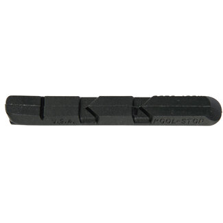 Brake pads inserts, KoolStop Dura2, V-brake, Black, Shimano-compatible