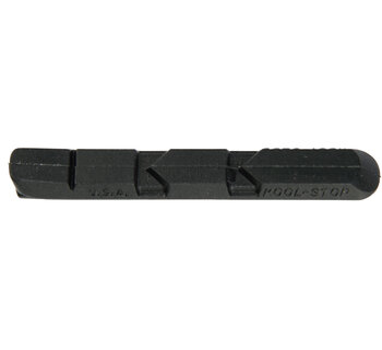 Inserts de patins de freins, KoolStop Dura2, V-brake, Noir, compatible Shimano