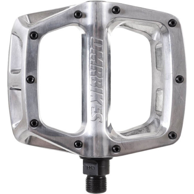 DMR V8 V2, Flat Pedals, straps compatible