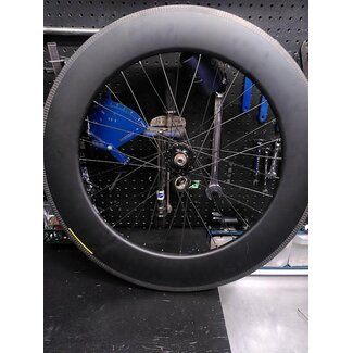 Roue 700 Avant Fixed, Carbonal 90mm / rim brake /, Formula Hub Noire, 32 Spokes, Black