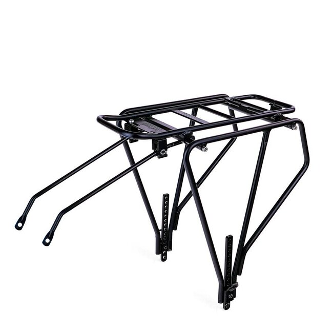 Evo EVO, Fat Rack, Porte-bagages arrière ajustable, Noir