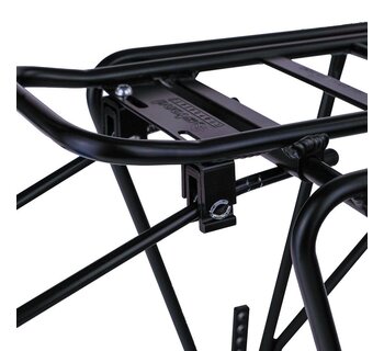 EVO, Fat Rack, Porte-bagages arrière ajustable, Noir