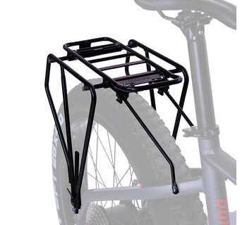 EVO, Fat Rack, Adjustable Rear Rack, Black