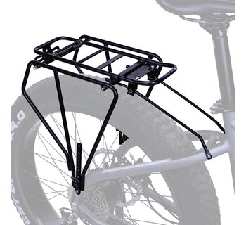 EVO, Fat Rack, Adjustable Rear Rack, Black