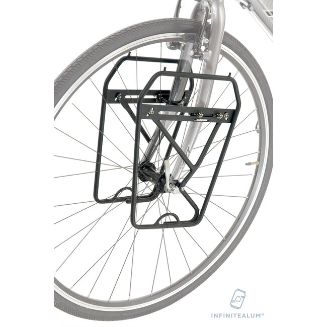 Front rack, Axiom Journey, DLX Suspension / Disc Lowrider, Black