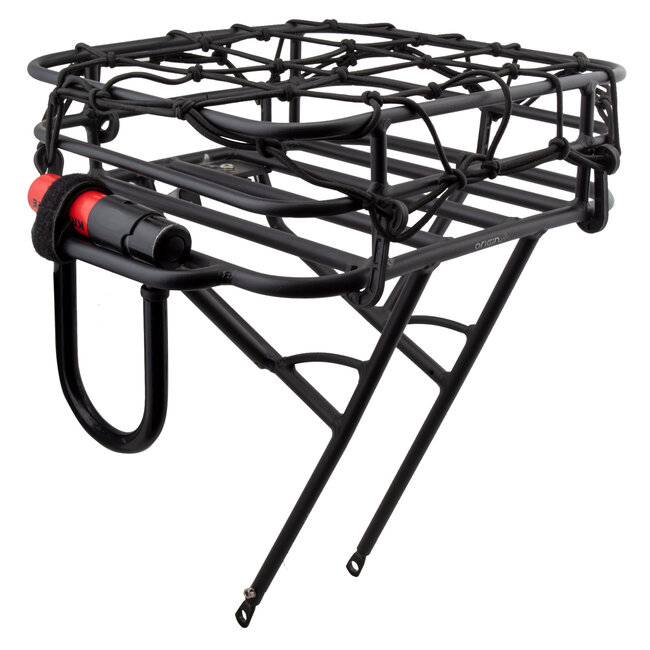 Origin 8, Rush Messenger Basket, Front rack for 26" to 29" wheels, Black