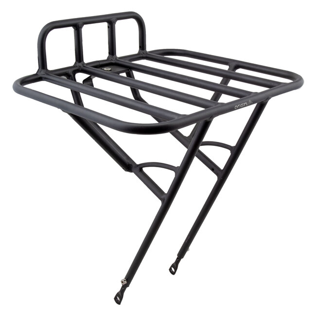 Origin 8, Rush Messenger Flat Rack, Porte-bagages avant pour roues de 26" à 29", Noir