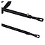 Origin 8, Rush Messenger Flat Rack, Porte-bagages avant pour roues de 26" à 29", Noir