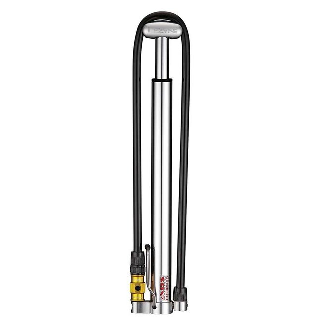 Lezyne Lezyne, Micro Floor Drive HP, Pump, ABS flip chuck, 160psi, Silver, No Gauge