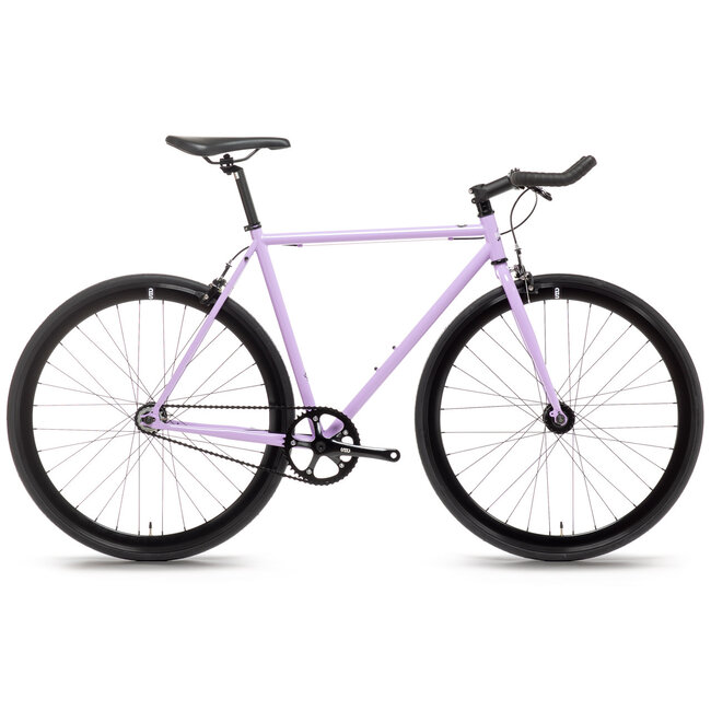 State Bicycle Co. Core Line, Fixed Gear / Single Speed Bike, Steel, Bullhorn Bars, Lavender Haze